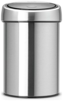 Brabantia - 3 Litre Touch Bin - Matt Steel